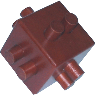 Wood Puzzles - Puzzle Master USX12 Log Jam Wood Brain Teaser Puzzle
