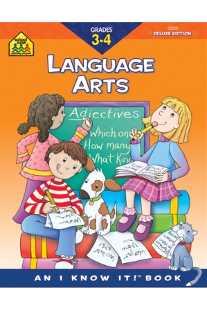 School Zone 2222 Language Arts 3-4 Workbook