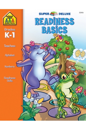 School Zone 2456 Readiness Basics K-1 Workbook