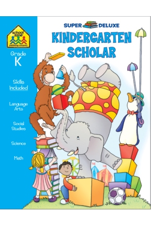School Zone 2457 Kindergarten Basics Workbook