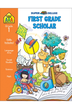 School Zone 2460 First Grade Basics Workbook
