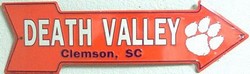 A - 009 Clemson SC Death Valley Sign - AS25006