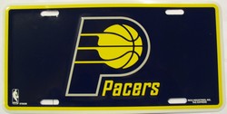LP - 687 Indiana Pacers License Plate - 87003M