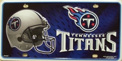 LP 697 Tennessee Titans NFL Football License Plate 0301M