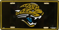 LP 705 Jacksonville Jaguars NFL Football License Plate 0901M