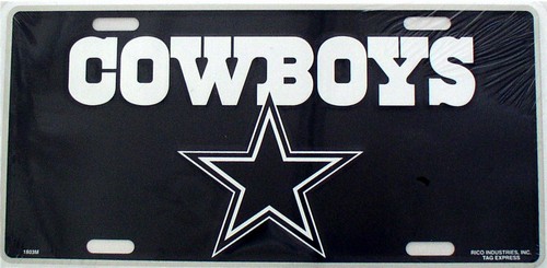 LP - 723 Dallas Cowboys NFL Football License Plate - 1801M
