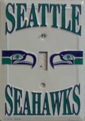 Seattle Seahawks Light Switch Covers (single) Plates LS10120