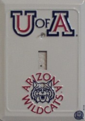 AZ UA University of Arizona Wildcats Light Switch Covers (single) Plates LS10999