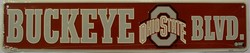 ST - 056 Buckeye Blvd Boulevard Ohio State Street Sign - ST20053