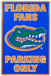 LGP - 032 Florida Gators Fans Parking Only Parking Sign - PS30008