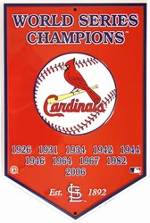 LGP - 066 St Louis Cardinals World Series Champions Home Plate Parking Sign - PS30116