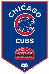 LGP - 067 Chicago Cubs Wrigley Field Home Plate Parking Sign - PS30128