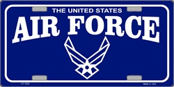 LP - 1022 U.S. United States Air force License Plate - 2678