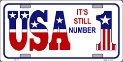 LP - 131 USA Still No.1 License Plate - 069