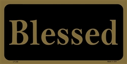 LP - 248 Blessed License Plate - 2619