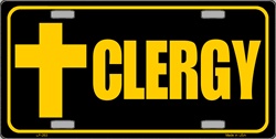 LP-263 Clergy License Plate - 97