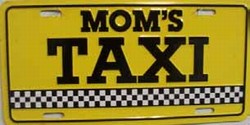 LP - 337 Mom s Taxi License Plate - 29743
