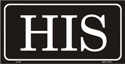 LP-344 HIS License Plate - 33