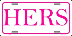 LP-345 HERS License Plate - 34