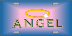 LP-391 Angel License Plate - 6326