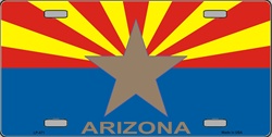 LP - 471 AZ Arizona Big Star w/Arizona License Plate - 2220