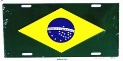 LP - 481 Brazil License Plate - 2368