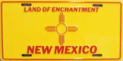 LP - 526 New Mexico License Plate - 903