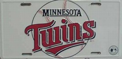 Baseball Minnesota Twins - LP - 610 Minnesota Twins MLB Baseball License Plate - 679