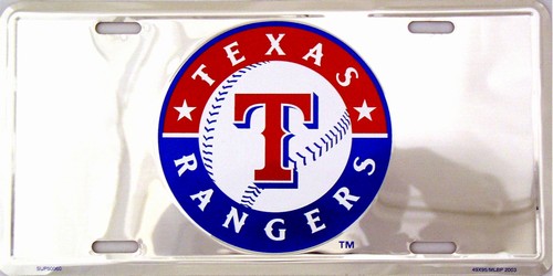 LP - 651 Texas Rangers Premium License Plate - 50060