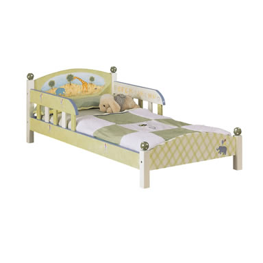 Teamson W-3837F Children's Bed - Crackle Finish Safari