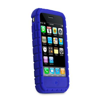 Speck Products IPH3GBLUPXK 3G iPhone BLUE PixelSkin Case
