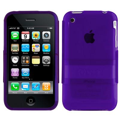 Speck Products IPH3GPURSEE 3G iPhone PURPLE See-Thru Case