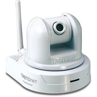 TRENDnet TVIP410W Wireless Pan Tilt Internet Camera dhtvip410w TRENDnet TVIP410W Wireless Pan Tilt Internet Camera