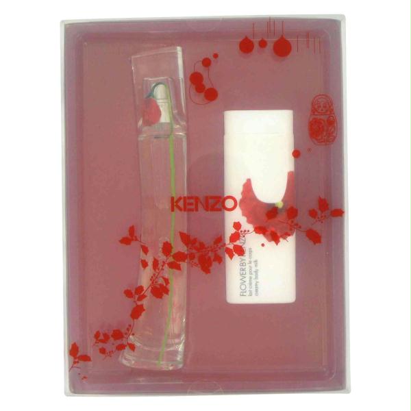 Flower By Kenzo - Kenzo 452205 Kenzo FLOWER By Kenzo Gift Set - 1 Oz Eau De Parfum Spray + 2.5 Oz Body Lotion