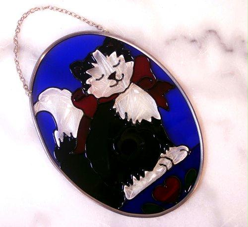 Sun Catcher Tuxedo Cat