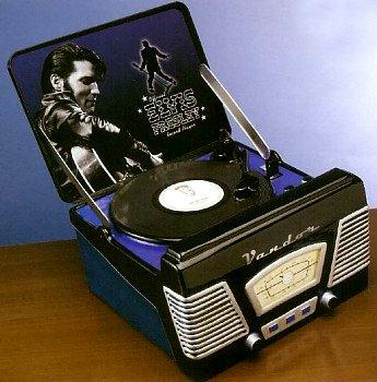 Elvis Presley Record Player Cookie Jar