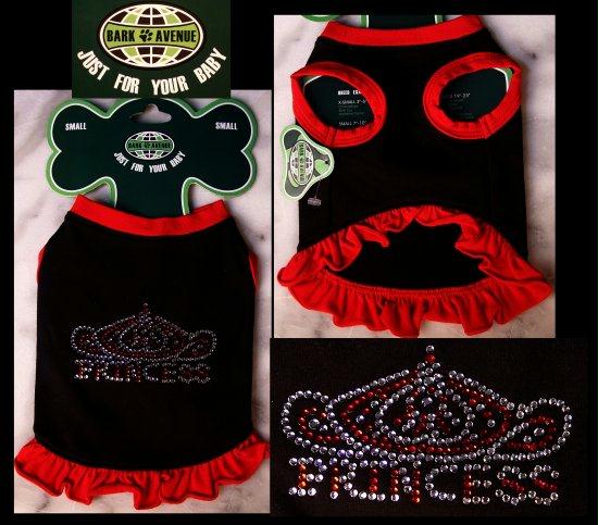 Bark Avenue Pet Clothing Studs Princess XS