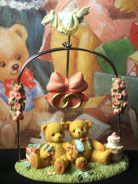 Cherished Teddies Wedding Pendulum