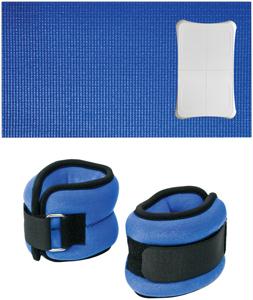 CTA WI-YWC NINTENDO WII FIT YOGA MAT and ANKLE and WRIST WEIGHTS KIT