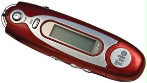 MACH SPEED MP3-DA-8033 2GB-RED TRIO MP3 PLAYER 2 GB
