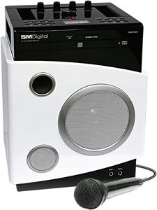 Portable Karaoke - THE SINGING MACHINE SMD-568 DELUXE PORTABLE KARAOKE SYSTEM WITH USB-SD CARD SLOT