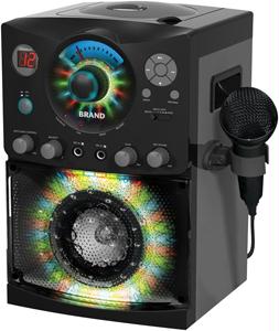 THE SINGING MACHINE SML-385 DISCO LIGHT KARAOKE SYSTEM