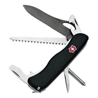Victorinox 54884 One-Hand Trekker Black Blade