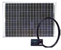 Go Power GPRV50 50 Watt Solar Kit With Digital Regulator