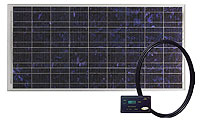 Go Power GP-RV-80 80 Watt Solar Kit With Digital Regulator lower energy use
