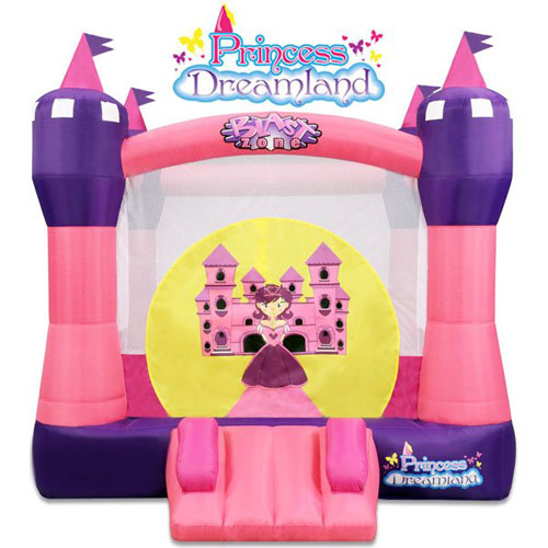 Blast Zone Princess Castle Inflatable Bounce House