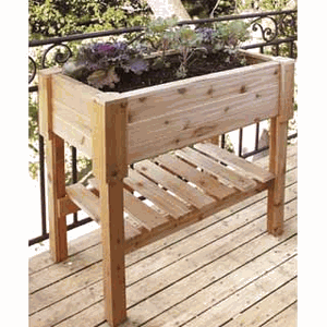 Cedar Creek 1836BS Raised Garden-Shelf