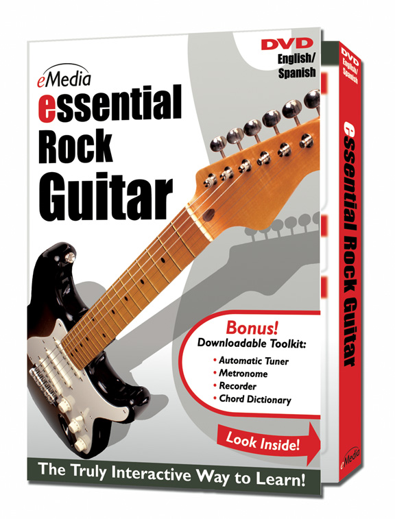 eMedia DG07061 eMedia Essential Rock Guitar DVD