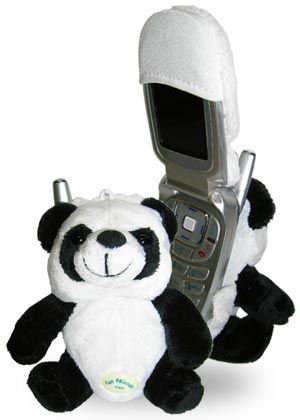 Fun Friends D-28F Amanda Panda Bear flip Cell Phone Cover