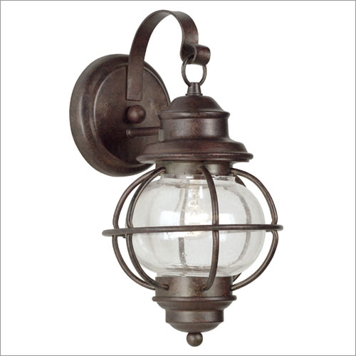 Hatteras Small Wall Lantern- Gilded Copper Finish